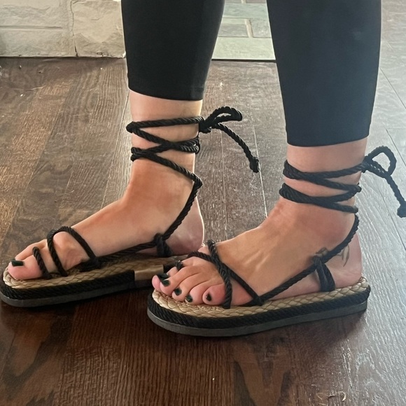 islo | Shoes | Rope Tie Sandals | Poshmark